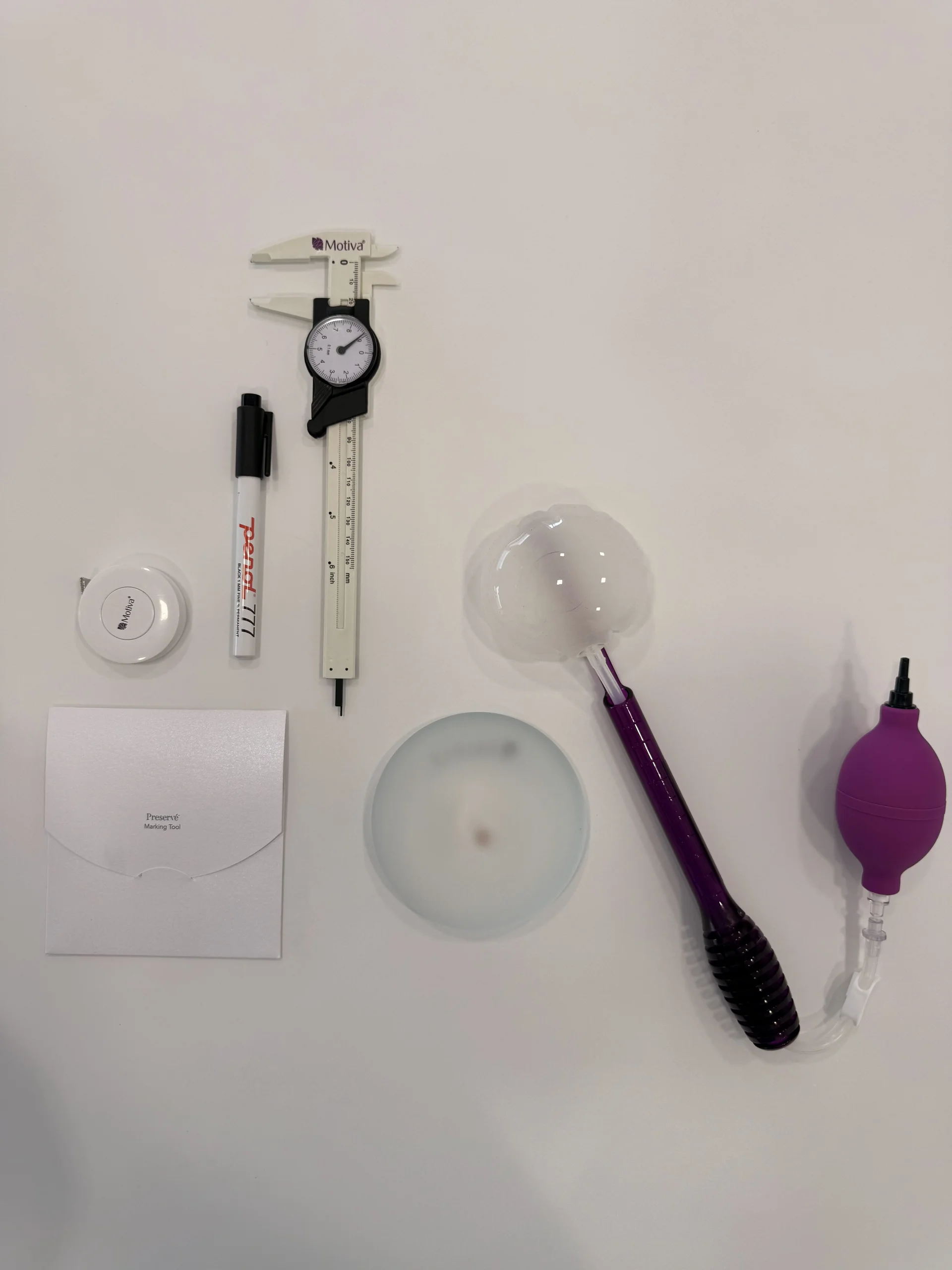 Preservé Planungs-Set: Marking Tool, Messschieber und Inflatable Balloon zur präzisen OP-Planung